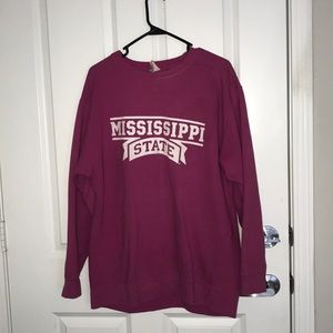 mississippi state comfort colors sweatshirt